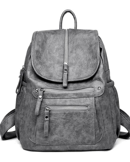 Vintage Lederrucksack für Damen – Stilvoll für Alltag & Reise