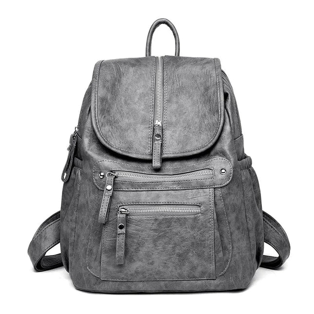 Vintage Lederrucksack für Damen – Stilvoll für Alltag & Reise