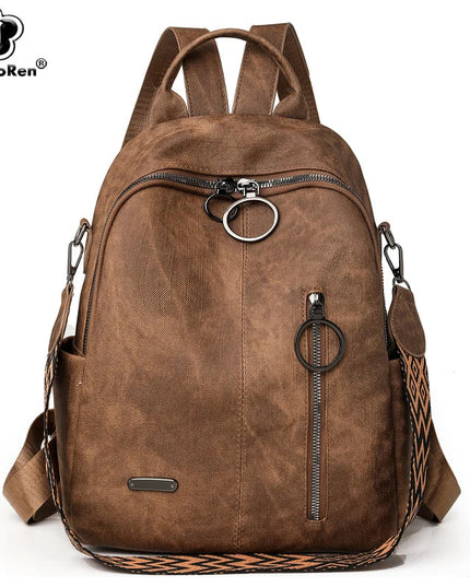 Eleganter Lederrucksack für Damen – Dein Begleiter im Alltag