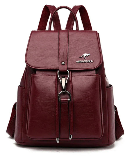 Damen Leder Rucksack – Weich & Vielseitig für Alltag & Freizeit