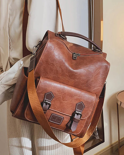 Vintage Lederrucksack Damen – Dein Begleiter für Alltag & Reise