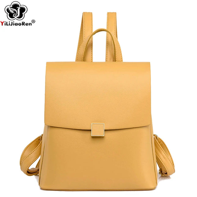 Eleganter Lederrucksack für Damen – Stilvoll & geräumig