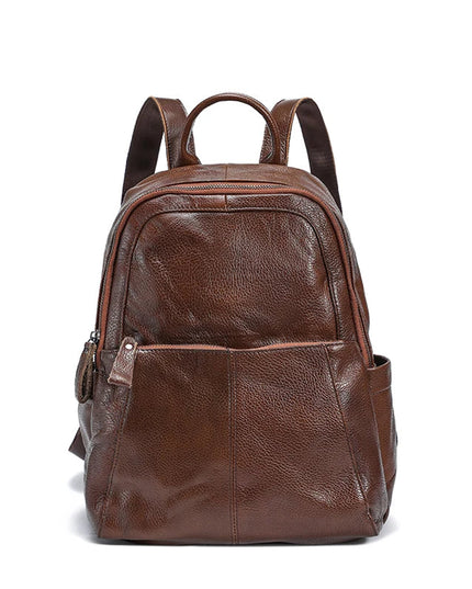 Lederrucksack Damen aus weichem Rindsleder für Alltag & Reise