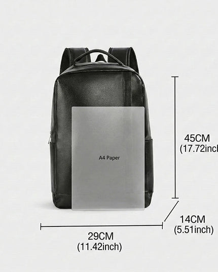 Herren Lederrucksack für Laptop (15.6 Zoll) – Business & Reise