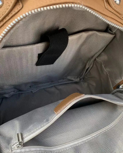 Damen Leder Rucksack – Modern & Robust für Alltag & Studium
