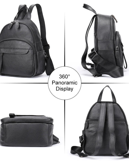 WESTAL Leder Rucksack für Damen – Laptop & Diebstahlschutz