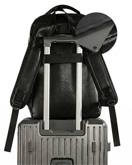Herren Lederrucksack für Laptop (15.6 Zoll) – Business & Reise