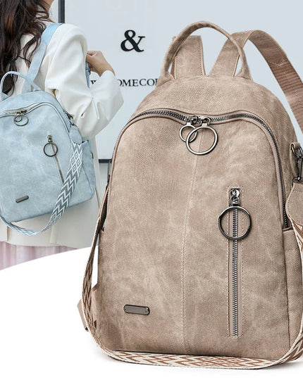 Eleganter Lederrucksack für Damen – Dein Begleiter im Alltag