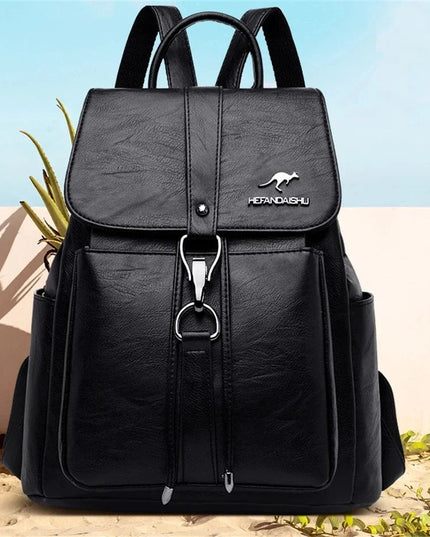 Damen Leder Rucksack – Weich & Vielseitig für Alltag & Freizeit
