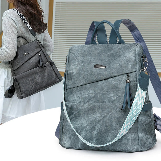 Leder Rucksack Damen – Stilvoller Tagesrucksack für Schule & Freizeit