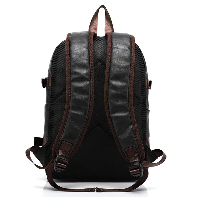 Vintage Leder Rucksack für Herren – Dein Begleiter für Uni & Reise