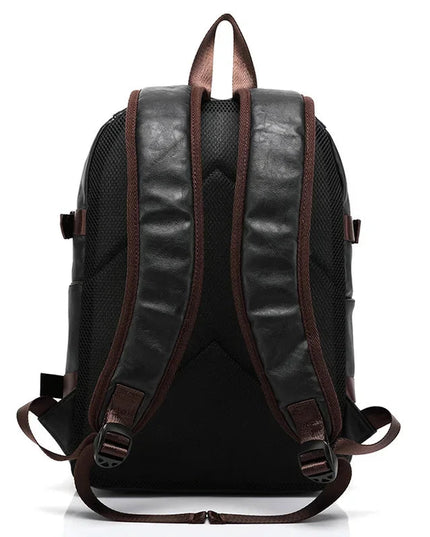 Vintage Leder Rucksack für Herren – Praktisch für Uni & Reise
