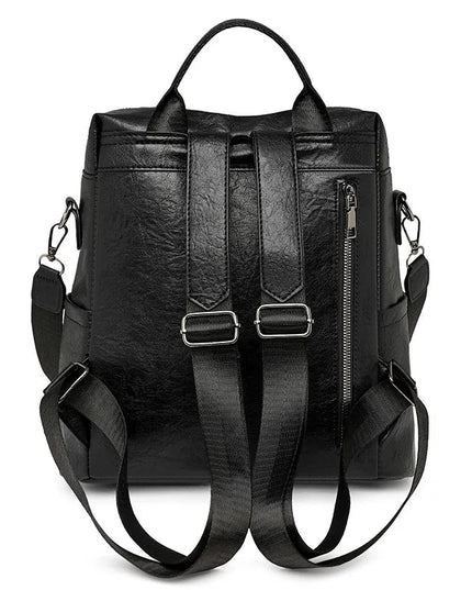 Retro Lederrucksack Damen: Weich, vielseitig & geräumig für Alltag