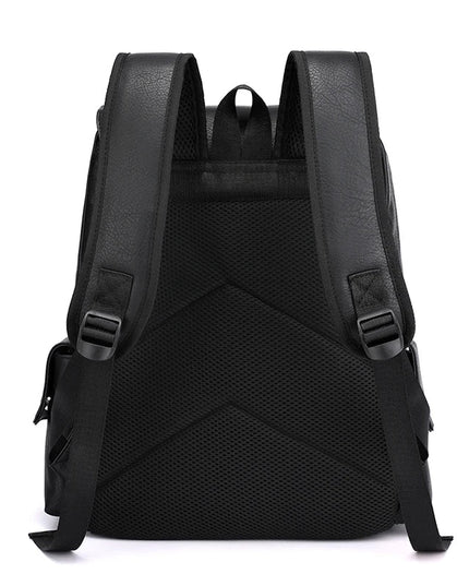 Leder Rucksack für Herren: Großes Laptopfach für Alltag & Uni