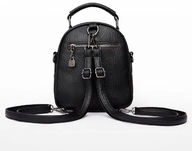 Damen Lederrucksack – Klein, weich & wandelbar als Schultertasche