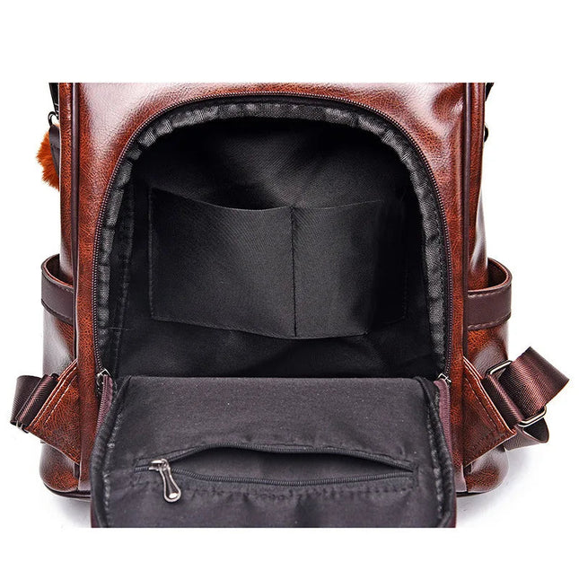 Lederrucksack Damen Vintage – Sicher & Stilvoll für den Alltag