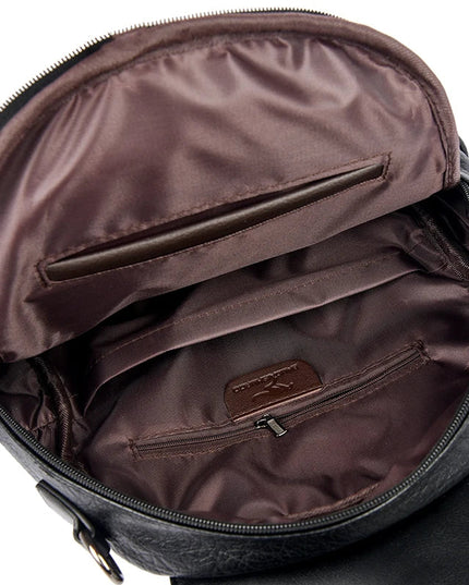 Damen Lederrucksack 2-in-1: Praktischer Begleiter für Alltag & Reise