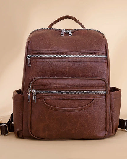 Eleganter Damen Lederrucksack aus Schafsleder – Ideal für Alltag & Reise