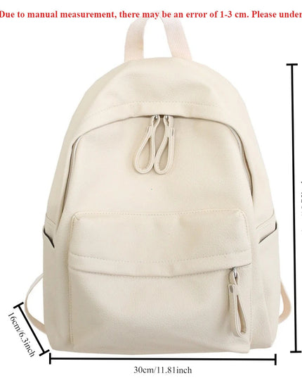 Lederrucksack für Frauen & Teenager: Modisch, praktisch, vielseitig
