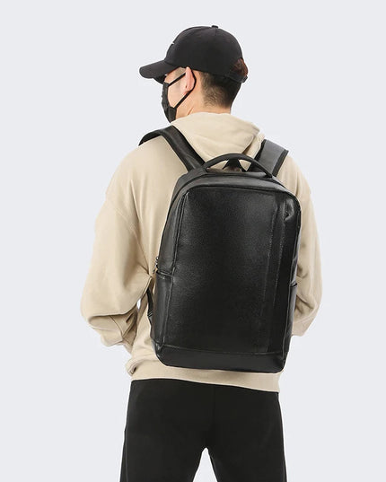 Herren Lederrucksack für Laptop (15.6 Zoll) – Business & Reise