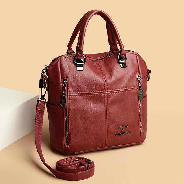Eleganter Lederrucksack Damen – Dein Begleiter für Alltag & Reise