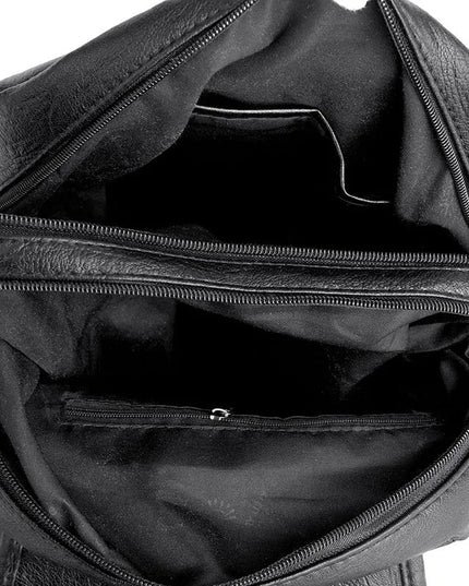Vintage Lederrucksack für Damen – Schultertasche & Reisebegleiter